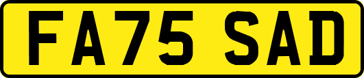 FA75SAD