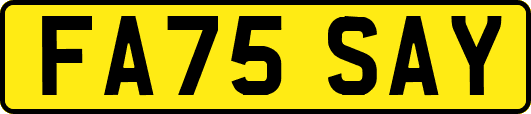 FA75SAY