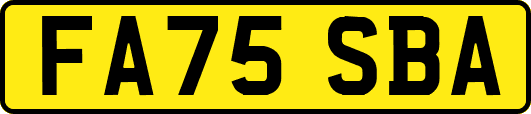 FA75SBA