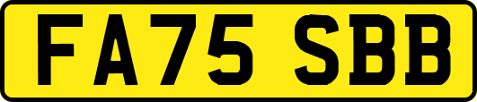 FA75SBB