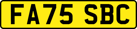 FA75SBC