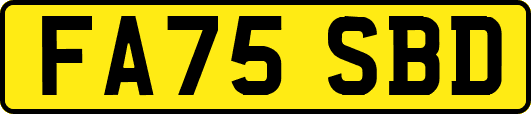 FA75SBD