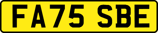 FA75SBE
