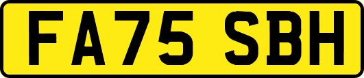FA75SBH