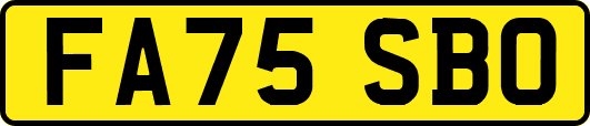 FA75SBO