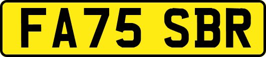 FA75SBR