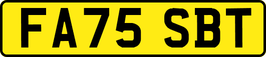 FA75SBT