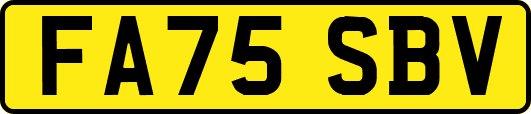 FA75SBV