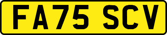 FA75SCV