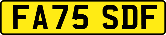 FA75SDF