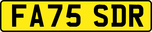 FA75SDR