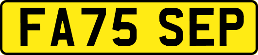 FA75SEP
