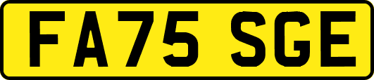 FA75SGE