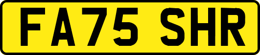 FA75SHR