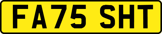 FA75SHT
