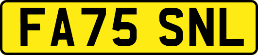 FA75SNL