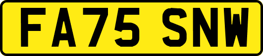 FA75SNW