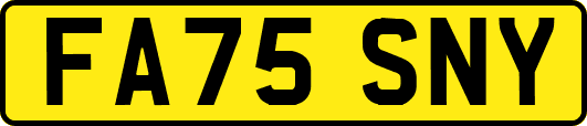 FA75SNY