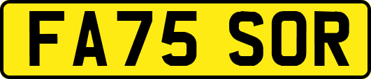 FA75SOR