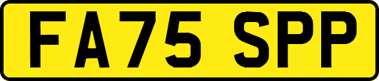FA75SPP