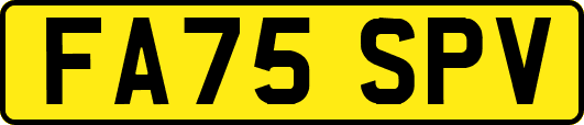 FA75SPV