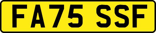 FA75SSF