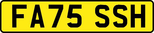 FA75SSH