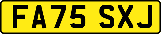 FA75SXJ