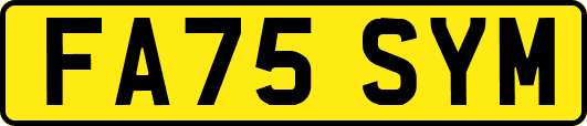 FA75SYM