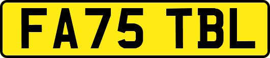 FA75TBL