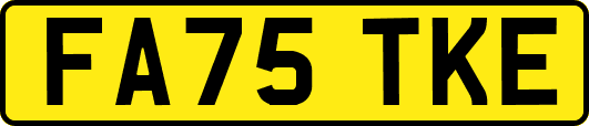 FA75TKE