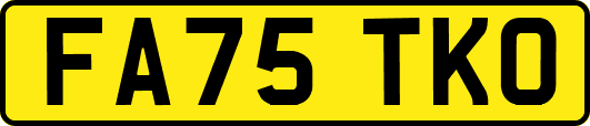 FA75TKO