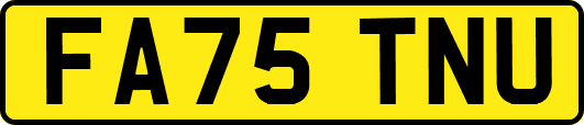FA75TNU