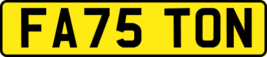 FA75TON