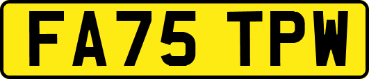 FA75TPW