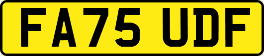 FA75UDF
