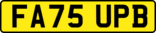 FA75UPB