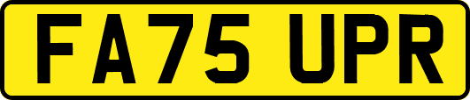 FA75UPR