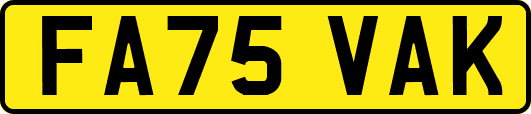 FA75VAK