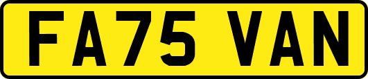 FA75VAN