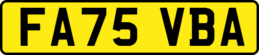 FA75VBA