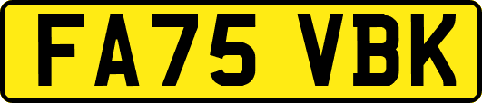FA75VBK
