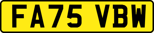 FA75VBW