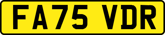 FA75VDR