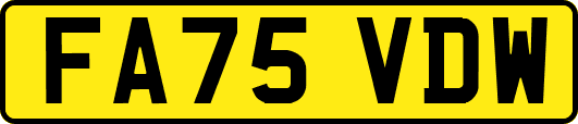 FA75VDW