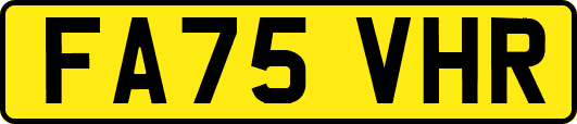 FA75VHR