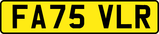 FA75VLR