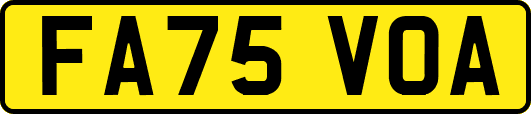 FA75VOA