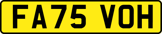 FA75VOH