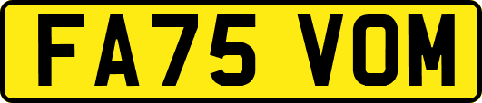 FA75VOM